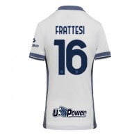 Camiseta Inter Milan Davide Frattesi #16 Visitante Equipación para mujer 2024-25 manga corta